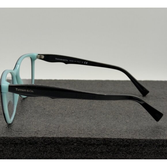 TIFFANY & Co. TF2175 8055 Black On Tiffany Blue Demo Lens 54mm Womens Eyeglasses - Picture 3 of 9